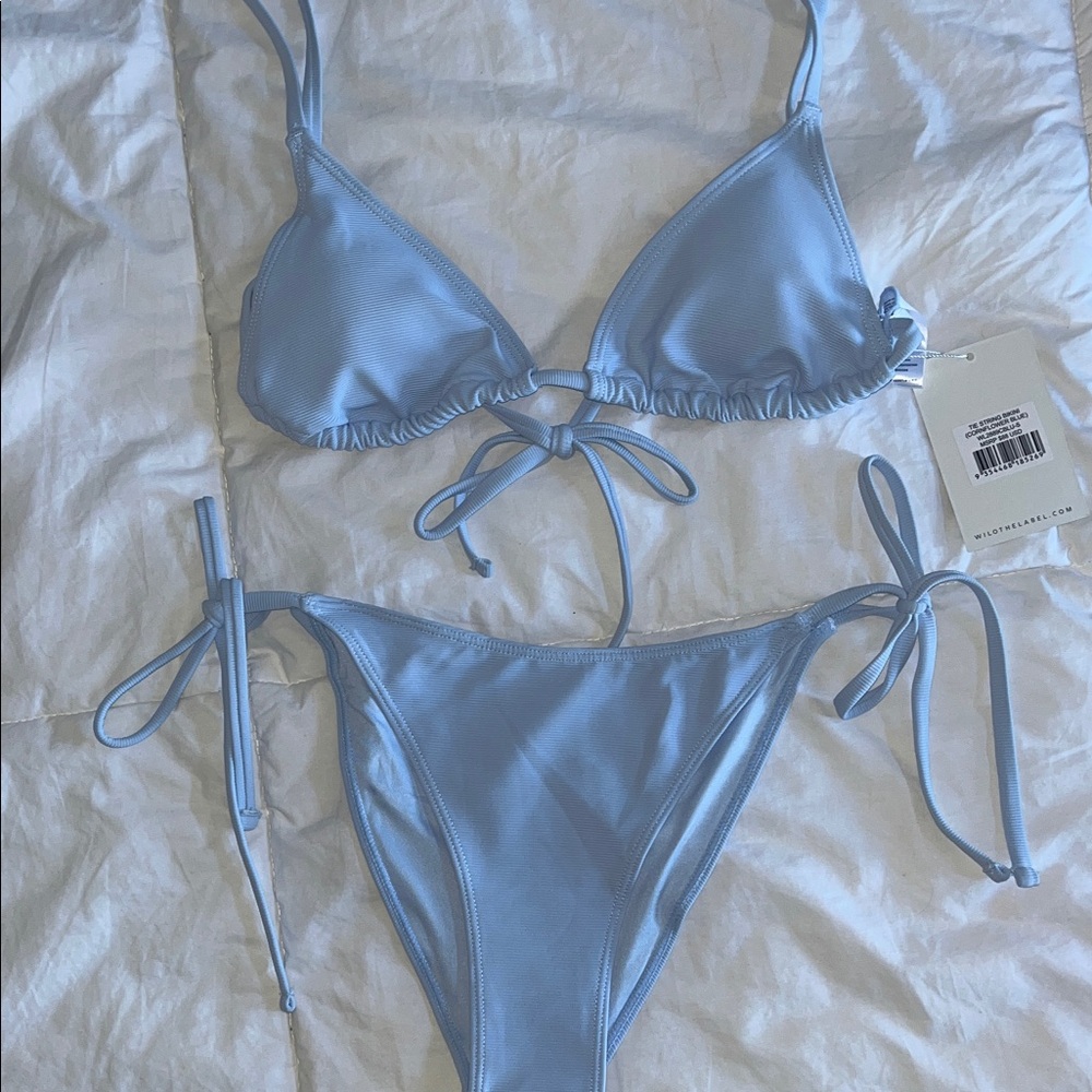 Light Blue Bikini Set